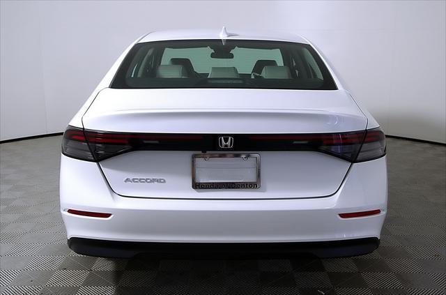 new 2025 Honda Accord car, priced at $29,900