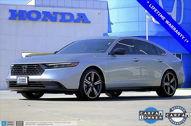 used 2024 Honda Accord Hybrid car, priced at $28,708