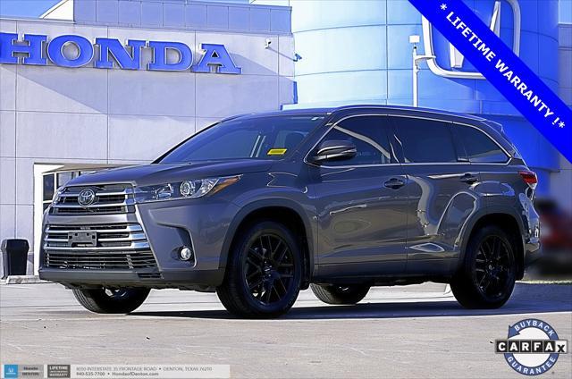 used 2018 Toyota Highlander car, priced at $24,972