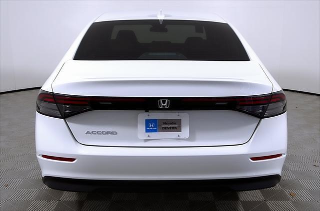 new 2024 Honda Accord car, priced at $31,460