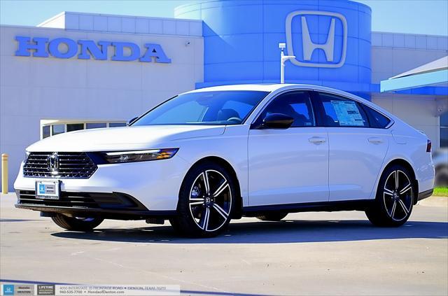 new 2024 Honda Accord Hybrid car, priced at $34,445