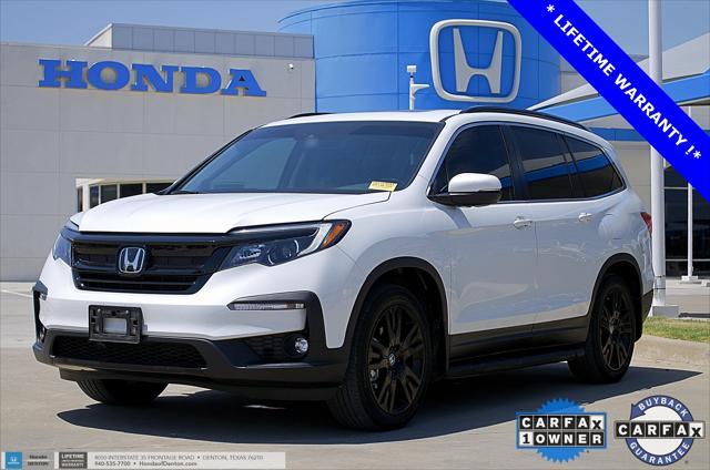 used 2022 Honda Pilot car, priced at $33,649