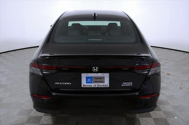 new 2025 Honda Accord Hybrid car, priced at $34,805