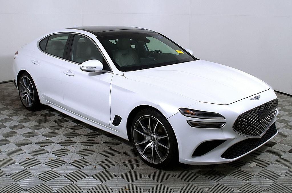used 2022 Genesis G70 car, priced at $23,228