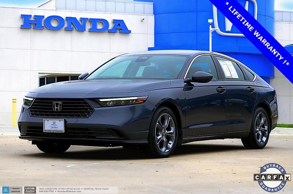 used 2024 Honda Accord car, priced at $27,998