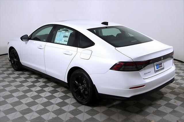 new 2025 Honda Accord car, priced at $32,165