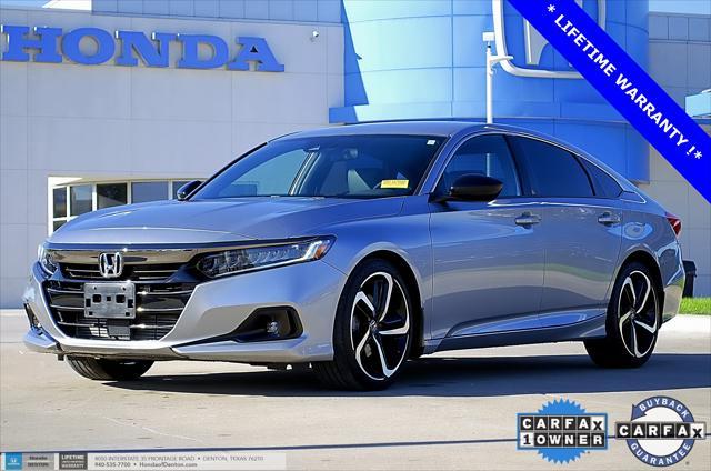 used 2022 Honda Accord car, priced at $27,718