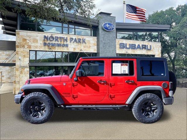 used 2017 Jeep Wrangler Unlimited car, priced at $22,496