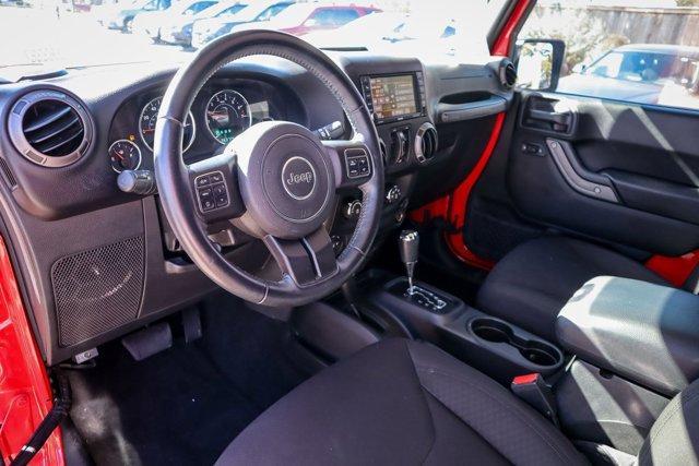 used 2017 Jeep Wrangler Unlimited car, priced at $22,496