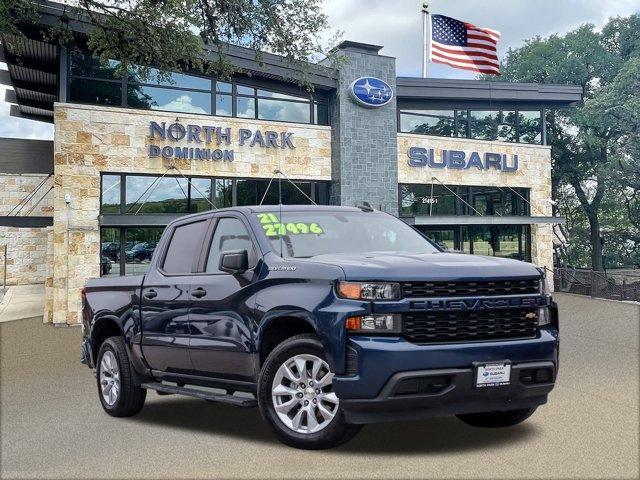 used 2021 Chevrolet Silverado 1500 car, priced at $27,496