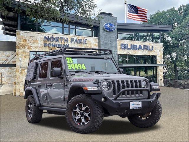 used 2021 Jeep Wrangler Unlimited car, priced at $34,496