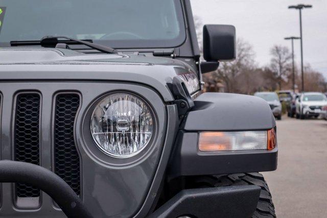 used 2021 Jeep Wrangler Unlimited car, priced at $34,496