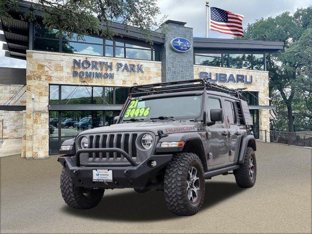 used 2021 Jeep Wrangler Unlimited car, priced at $34,496