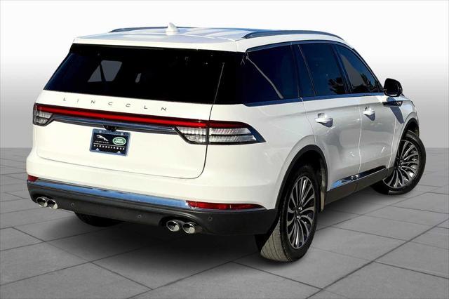 used 2022 Lincoln Aviator car, priced at $47,000