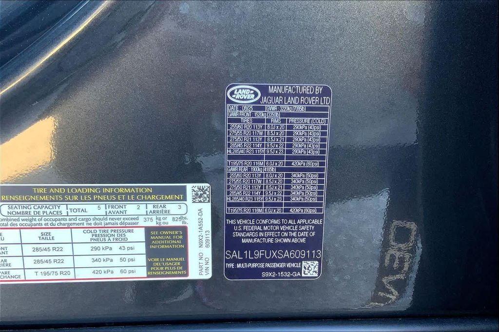 new 2025 Land Rover Range Rover Sport car, priced at $98,175