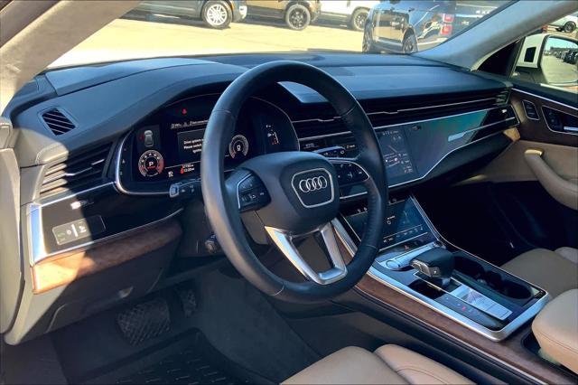 used 2019 Audi Q8 car, priced at $42,000