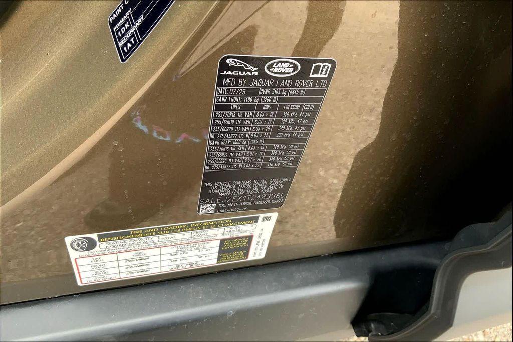 new 2026 Land Rover Defender car, priced at $78,605