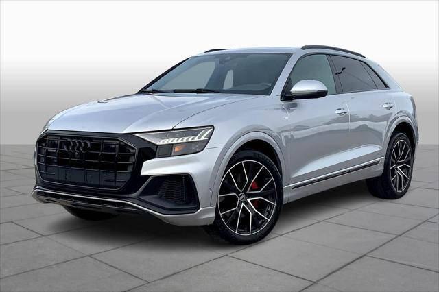 used 2021 Audi Q8 car, priced at $42,000