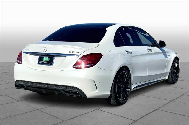 used 2018 Mercedes-Benz AMG C 63 car, priced at $43,000