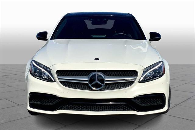 used 2018 Mercedes-Benz AMG C 63 car, priced at $43,000