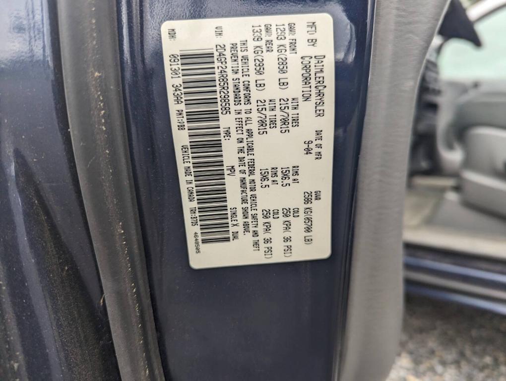 used 2005 Dodge Grand Caravan car, priced at $2,800