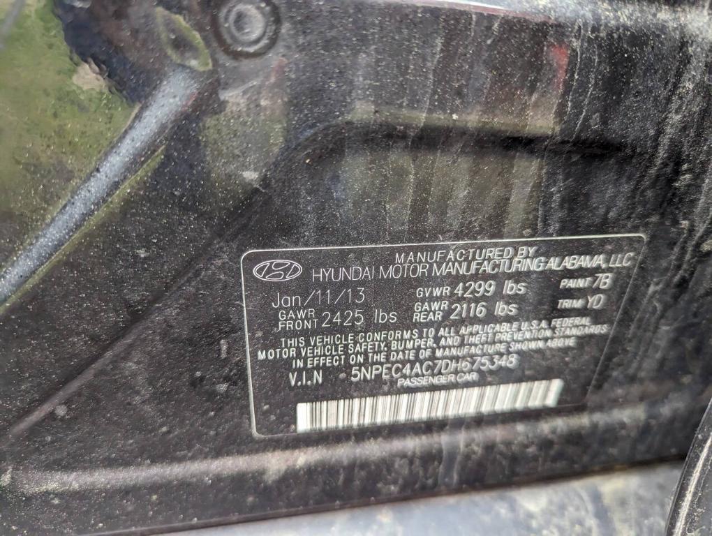 used 2013 Hyundai Sonata car, priced at $4,600