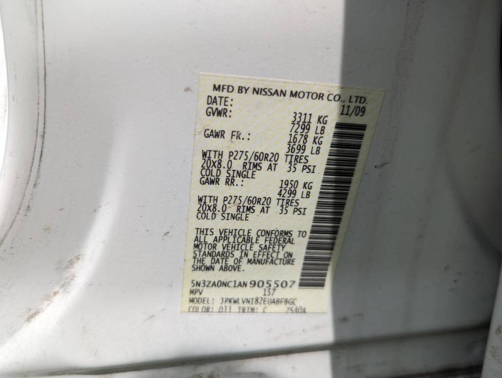 used 2010 INFINITI QX56 car, priced at $4,800