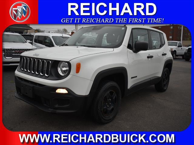 used 2017 Jeep Renegade car, priced at $13,995