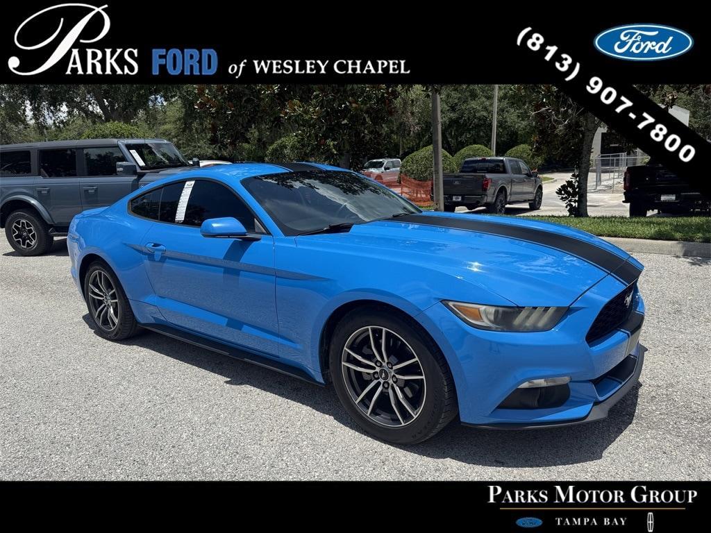 used 2017 Ford Mustang car, priced at $14,846
