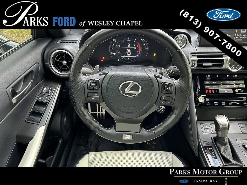 used 2021 Lexus IS 350 car, priced at $34,874