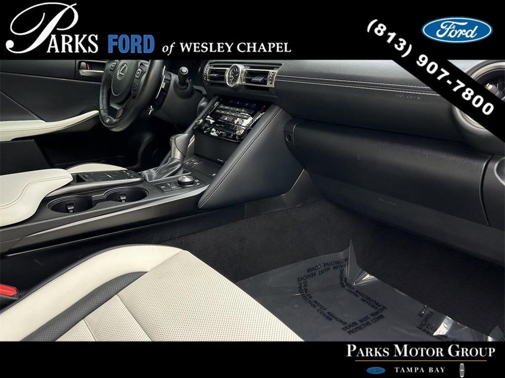 used 2021 Lexus IS 350 car, priced at $34,874