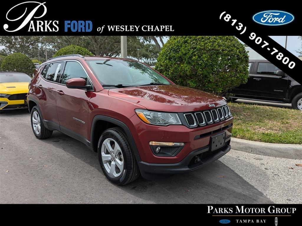used 2021 Jeep Compass car, priced at $15,570