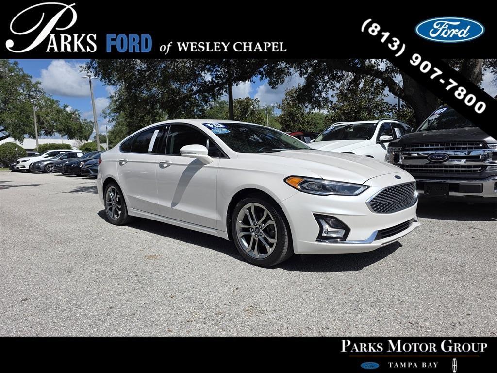 used 2020 Ford Fusion Hybrid car, priced at $21,319