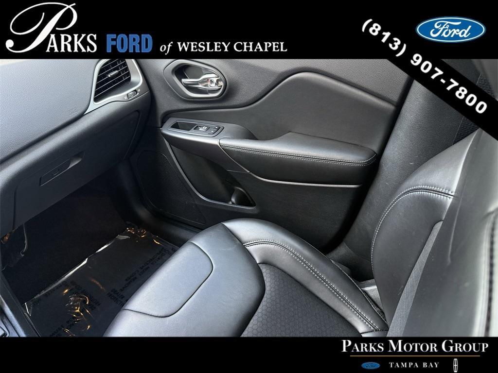 used 2019 Jeep Cherokee car, priced at $16,470