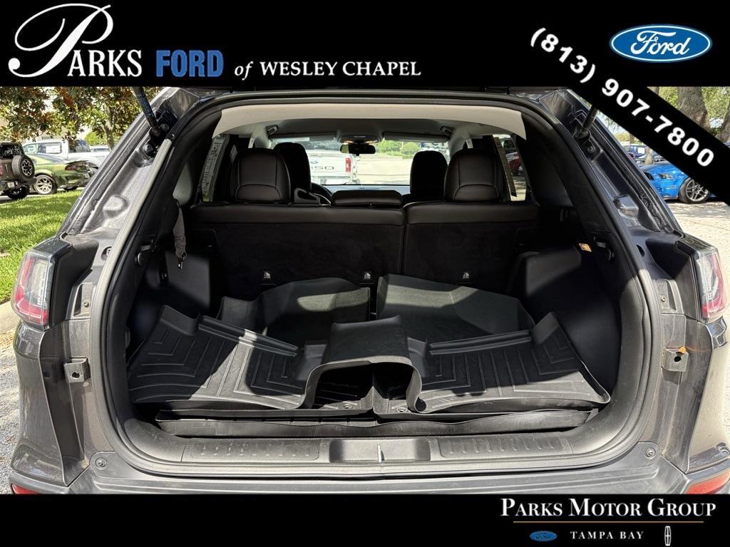used 2019 Jeep Cherokee car, priced at $18,040