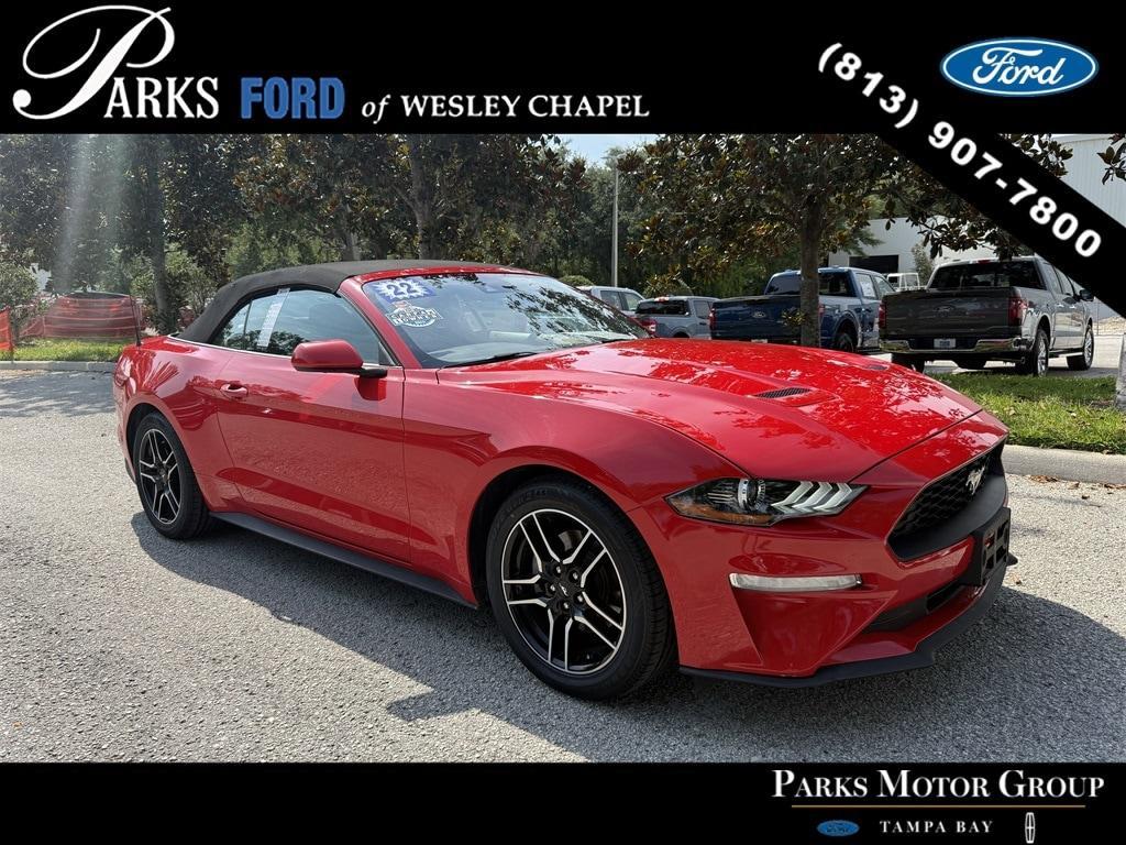 used 2022 Ford Mustang car, priced at $23,411