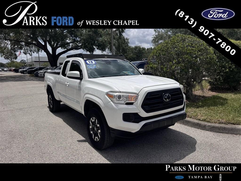 used 2018 Toyota Tacoma car, priced at $19,857