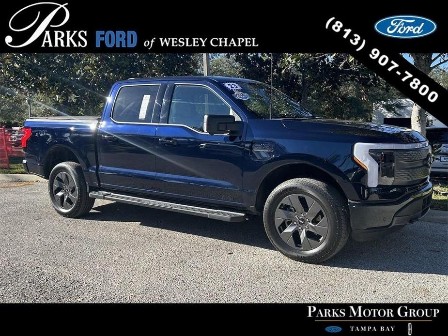 used 2023 Ford F-150 Lightning car, priced at $56,344