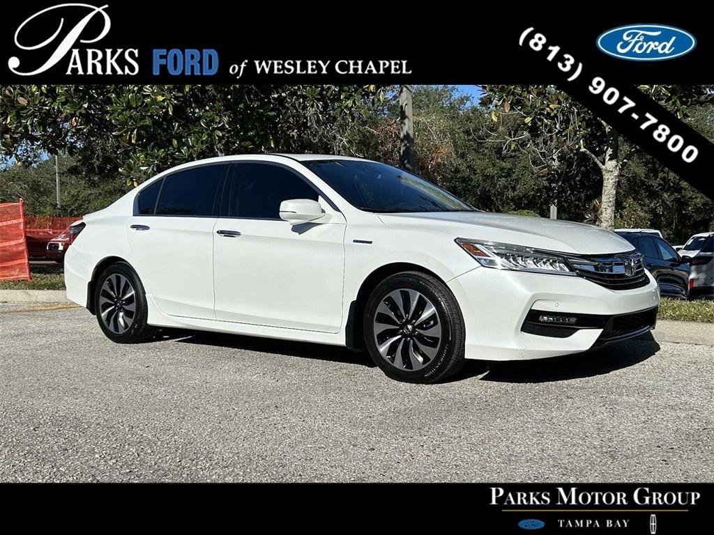 used 2017 Honda Accord Hybrid car, priced at $18,167