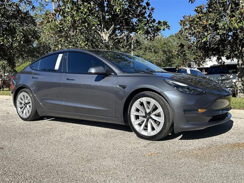 used 2021 Tesla Model 3 car, priced at $22,271