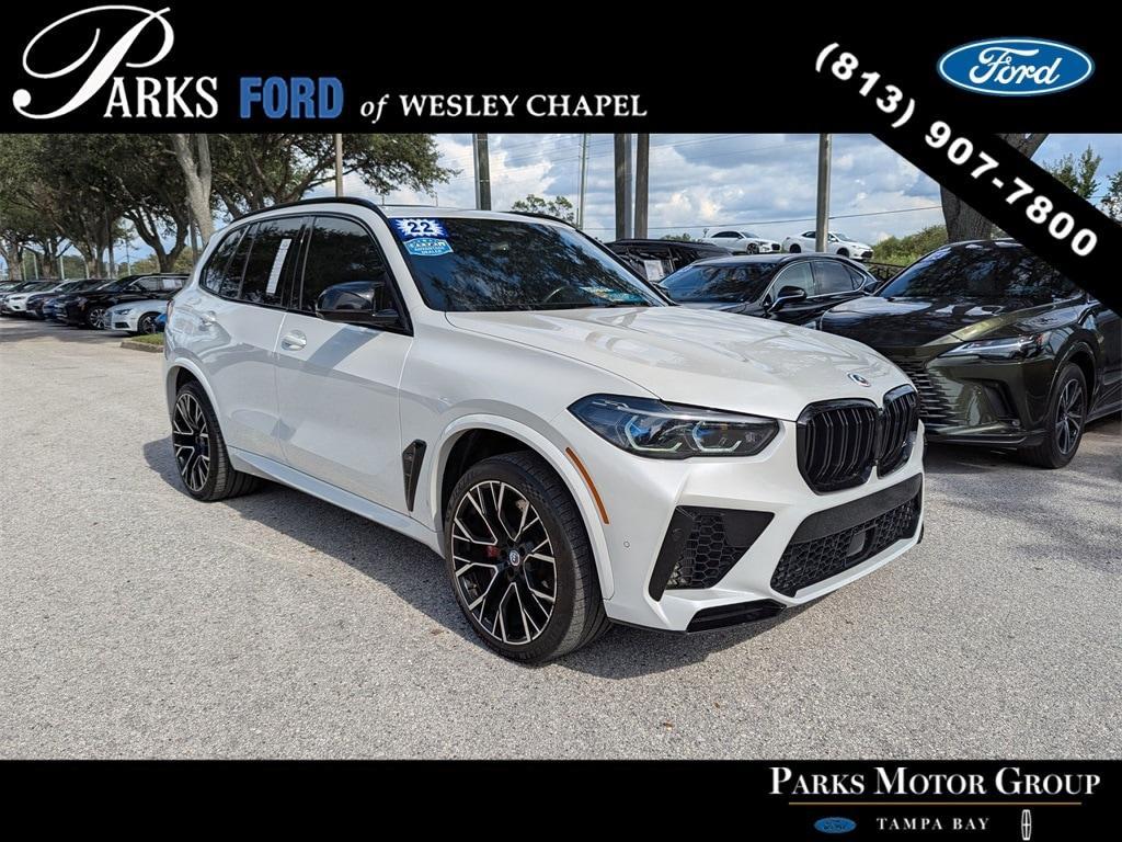 used 2022 BMW X5 M car, priced at $72,636