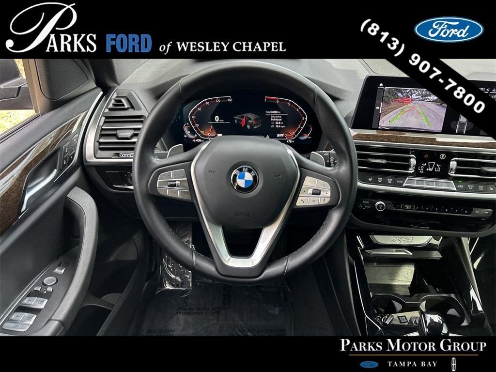 used 2022 BMW X3 car, priced at $29,673