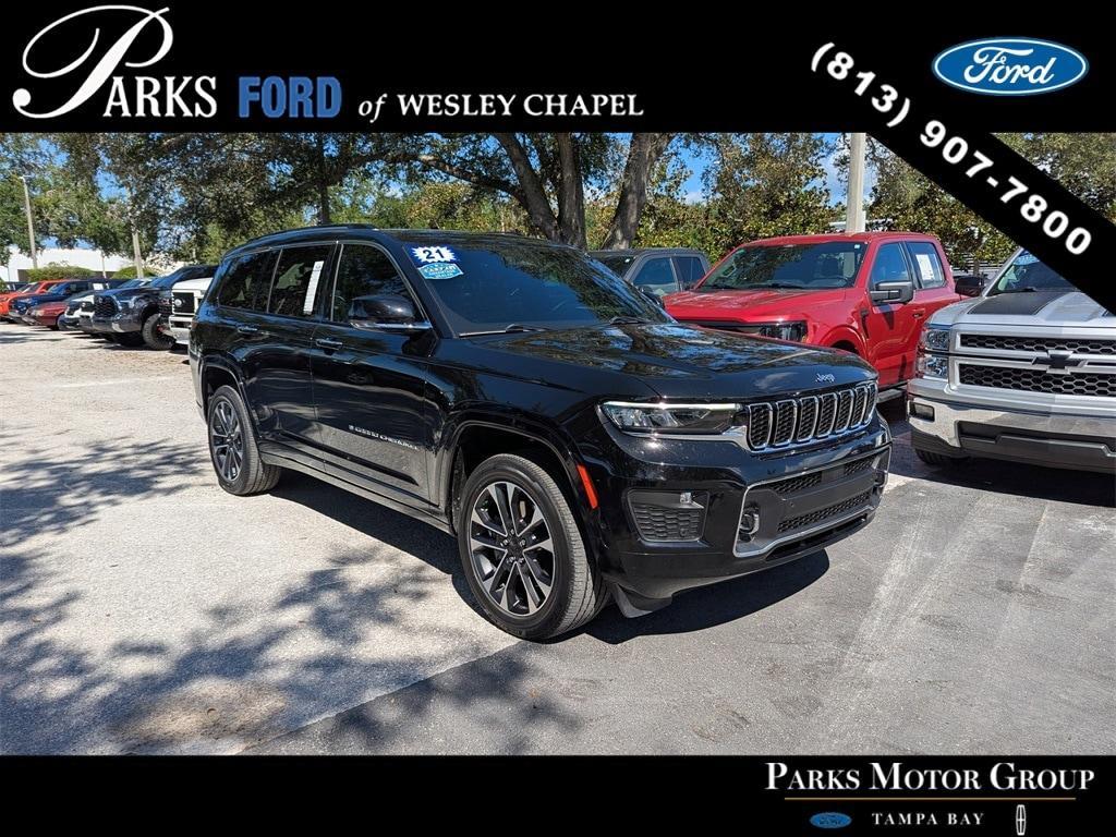 used 2021 Jeep Grand Cherokee L car, priced at $31,312
