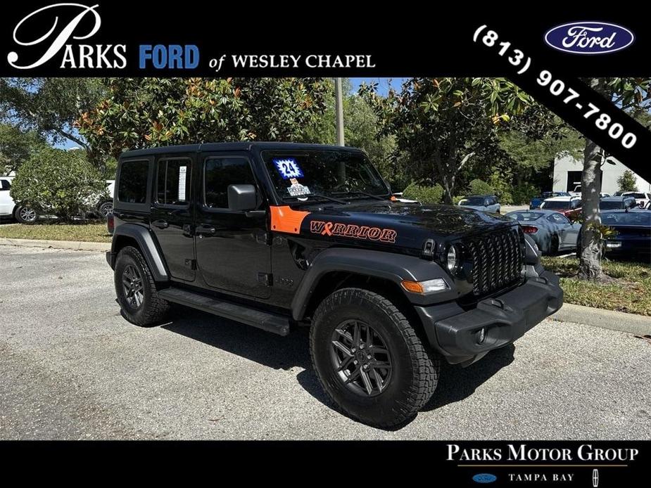 used 2024 Jeep Wrangler car, priced at $45,812