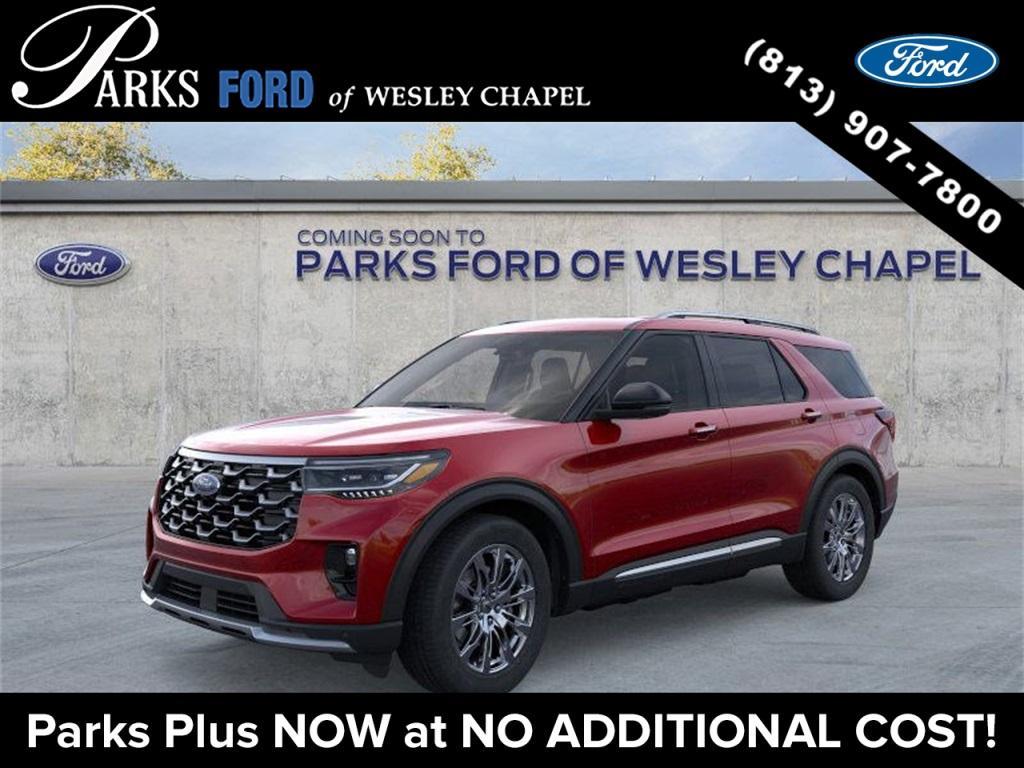 new 2025 Ford Explorer car, priced at $49,636
