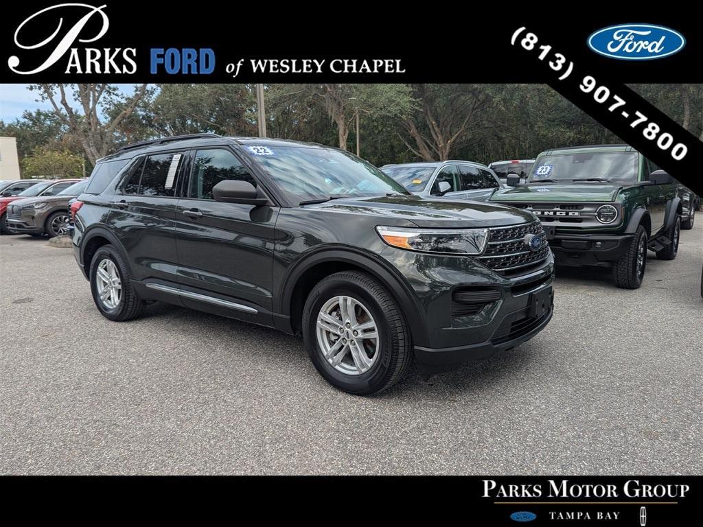 used 2022 Ford Explorer car, priced at $29,696