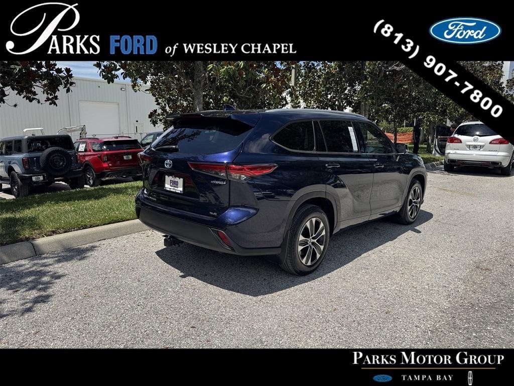 used 2022 Toyota Highlander Hybrid car, priced at $41,611