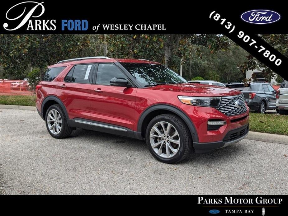 used 2021 Ford Explorer car, priced at $32,637