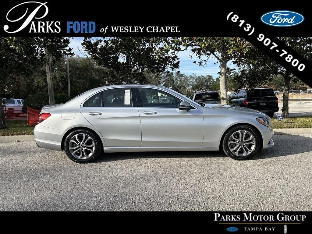 used 2018 Mercedes-Benz C-Class car, priced at $17,508