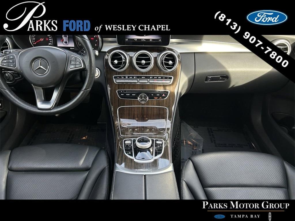 used 2018 Mercedes-Benz C-Class car, priced at $17,508